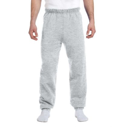 Jerzees Adult NuBlend Fleece Sweatpants | Logo Printed Sweatpants - Ash