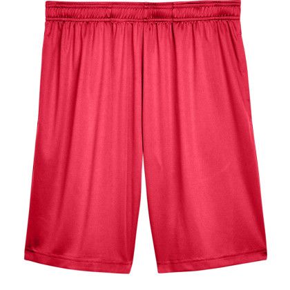 Sport Red Customized Team 365 Men's Zone Performance Company Logo Shorts