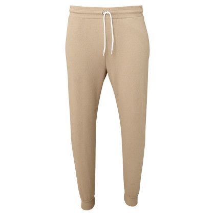 Printed Bella + Canvas Unisex Jogger Sweatpants - Tan Printed Bella + Canvas Unisex Jogger Sweatpants - Tan