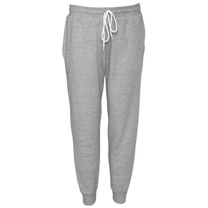 Printed Bella + Canvas Unisex Jogger Sweatpants -Athletic heather Printed Bella + Canvas Unisex Jogger Sweatpants -Athletic heather