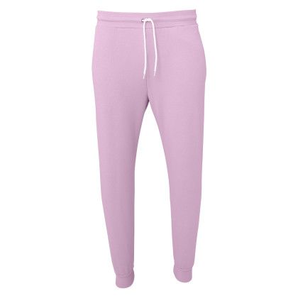 Printed Bella + Canvas Unisex Jogger Sweatpants - Lilac