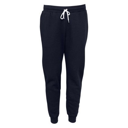 Printed Bella + Canvas Unisex Jogger Sweatpants - Navy