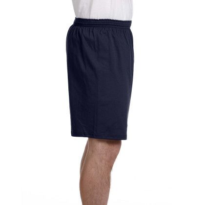 Customized Champion Adult Cotton Gym Short - Side