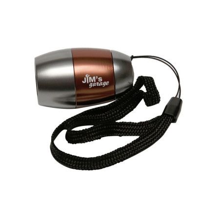 The Stubby Promo Gunmetal/Brown Flashlight