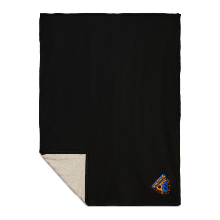 Customized Fleece-Sherpa Blanket | Fleece Blankets with Logo