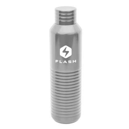 Custom Silver Kayden Stainless Steel Bottle 20 oz. | Printed Sport Bottles