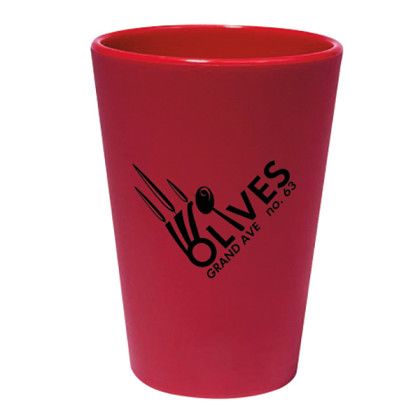 Promo Silipint Silicone Shot Glass - Classic Red