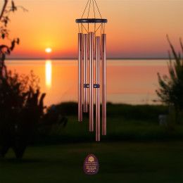 The Winds of Heaven Bronze Solar Color Changing Wind Chimes