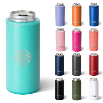 Colors for Custom 12 oz Swig Life Slim Can Cooler