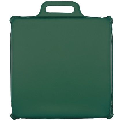 Dark Green USA Made 12 x 12 x 1 Inch Vinyl Seat Cushions