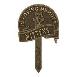 In Loving Memory Personalized Cat Memorial Yard Sign