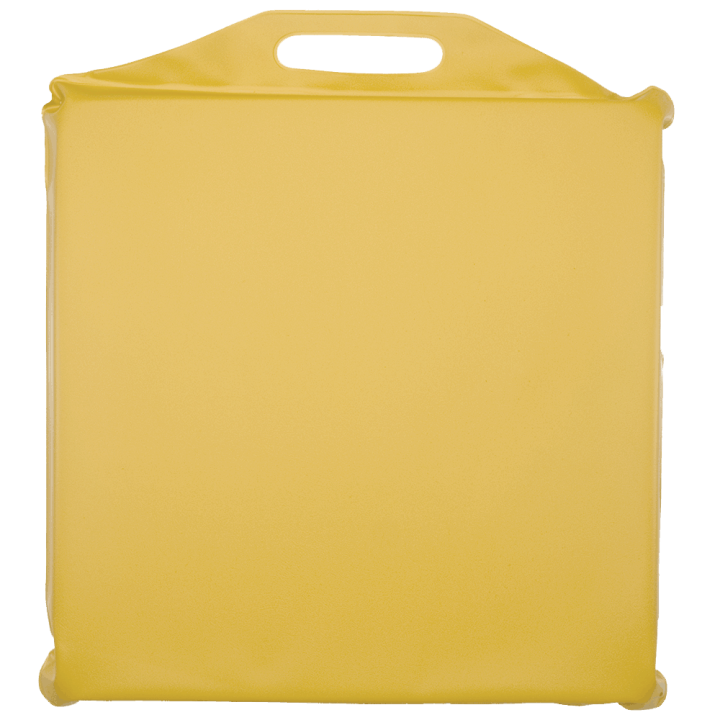Logo Vinyl Stadium Seat Cushion 14"x14"x2" Printed Stadium Cushions