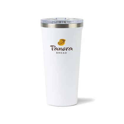 Promotional Gloss White Corkcicle 16 oz Tumbler | Custom Drinkware