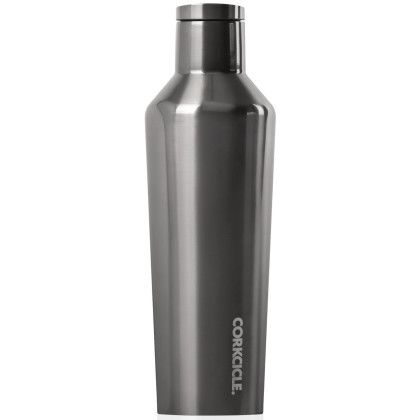 Promo Gunmetal Corkcicle Canteen 16 oz - Corkcicle Logo