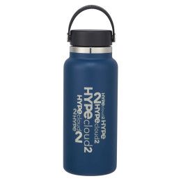 Indigo Hydro Flask Wide Mouth 32 Oz Bottle with Flex Cap Indigo Hydro Flask Wide Mouth 32 Oz Bottle with Flex Cap