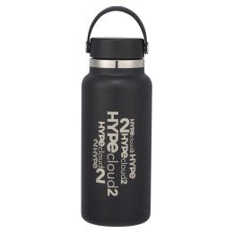 Black Hydro Flask Wide Mouth 32 Oz Bottle with Flex Cap