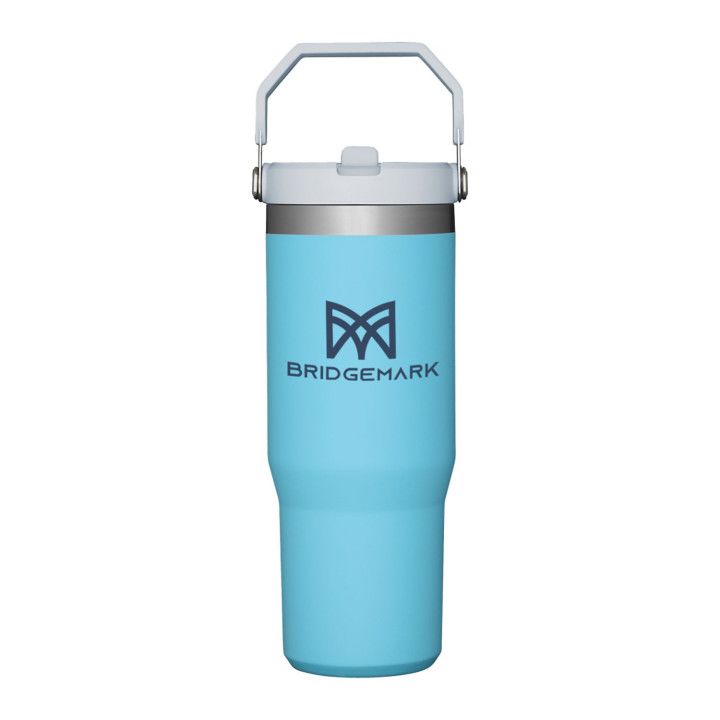 Stanley IceFlow Flip Straw Tumbler - 30 oz. - Laser Engraved