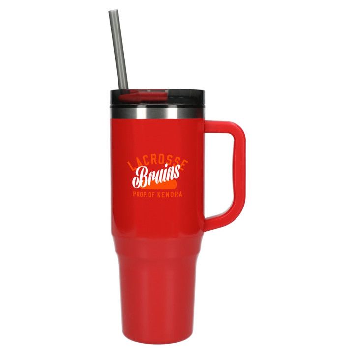 Imprinted Thor Eco Friendly Straw Tumblers (40 Oz.)