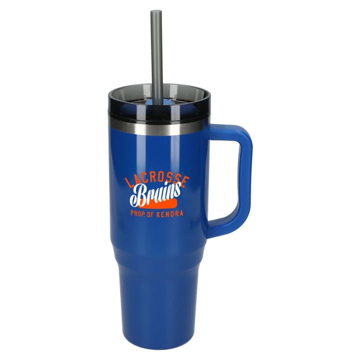 Imprinted Thor Eco Friendly Straw Tumblers (40 Oz.), Travel Mugs