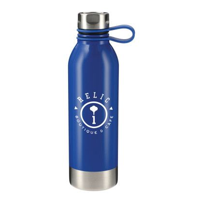 Custom Blue Perth Stainless Steel Sports Water Bottle 25 oz | Logo Bottles Custom Blue Perth Stainless Steel Sports Water Bottle 25 oz | Logo Bottles