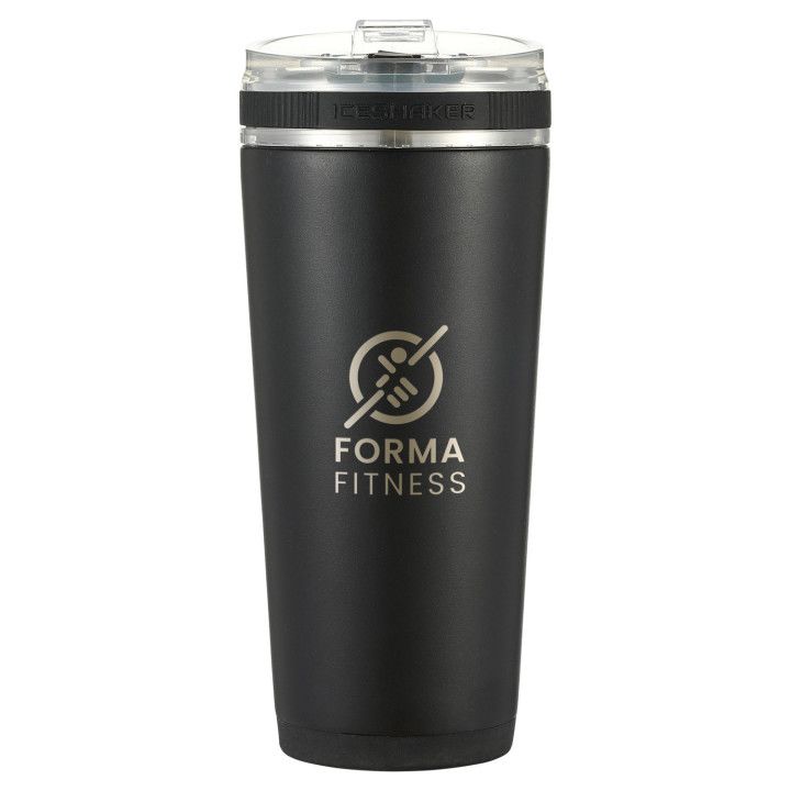 Ice Shaker 26oz Bottle - Stainless Steel