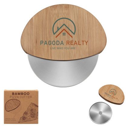 Promo Bamboo Pizza Cutter