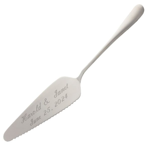 Personalized Cake Server