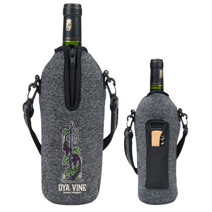 Custom Logo On The Go Wine Tote