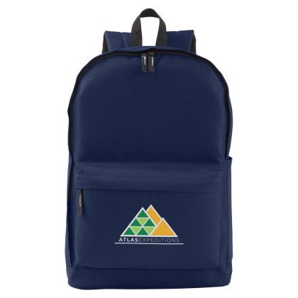 Classic Navy Promotional Core365 Essentials Backpack | Custom Bags