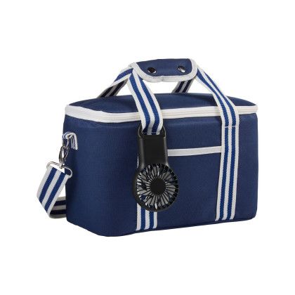 Logo Printed Hampton USB Clip Fan - bag not included