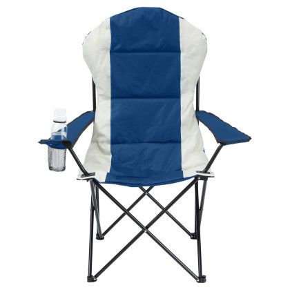 Marine Blue Printed Hampton XL Outdoor Chair | Custom Camping Chairs