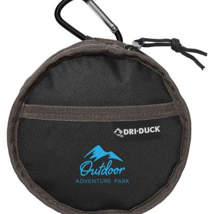 Promotional Dri Duck Packable Duo Pet Dish | Custom Pet Accessories