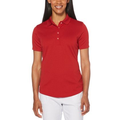 Red Custom Callaway Ladies Core Performance Polo | Women's Golf Shirts