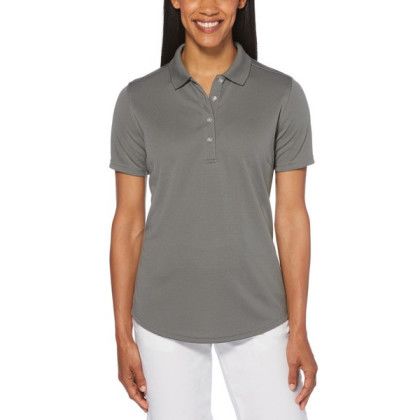 Gray Custom Callaway Ladies Core Performance Polo | Women's Golf Shirts