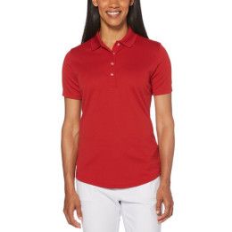 Red Custom Callaway Ladies Core Performance Polo | Women's Golf Shirts