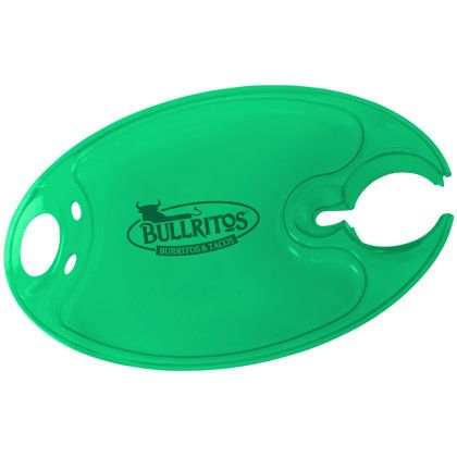 Translucent Green Party Plate Promotional