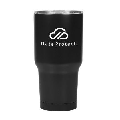 Black Custom Reynolds 30 oz Stainless Steel Tumbler | Logo Printed Drinkware
