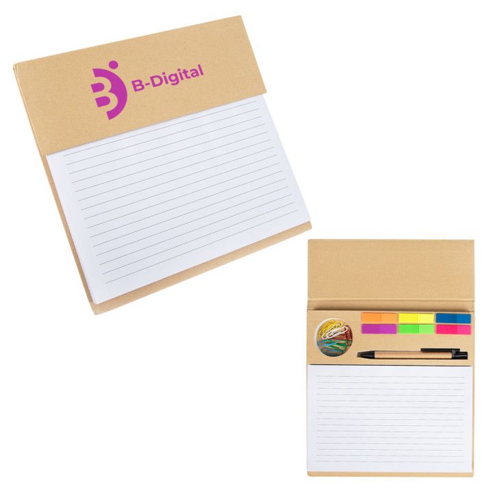 Promotional Desktop Notepad and Organizer | Custom Desktop Sets