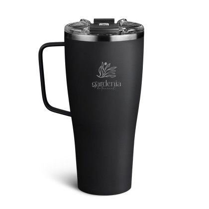 Matte Black Customized BruMate Toddy XL 32 oz Travel Mug | Logo Insulated Mugs