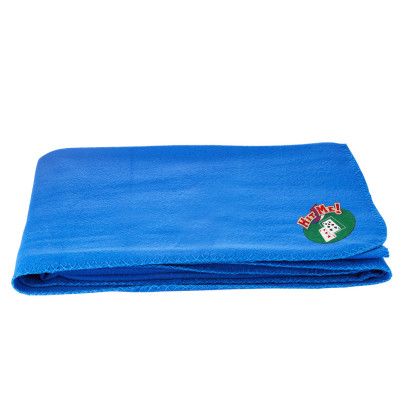 Reflex Blue Embroidered Logo Fleece Blanket