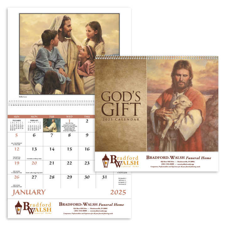 God’s Gift Economy Wall Calendars  Personalized Religious Calendars