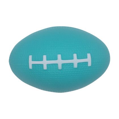Football Squeezies Stress Reliever - Teal