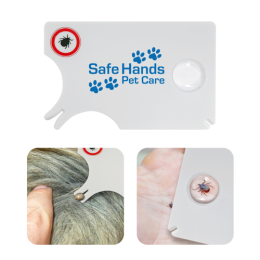 Printed Logo Tick Remover | Promotional First Aid Supplies | Pet Event Giveaways