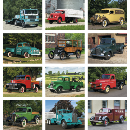 Treasured Truck Hanging Calendar Custom Imprint Months