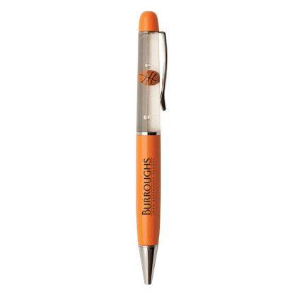 Promotional Floating Basketball Ballpoint Pen | Custom Novelty Pens