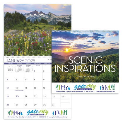 Premium Appointment Calendar - Scenic Inspirations