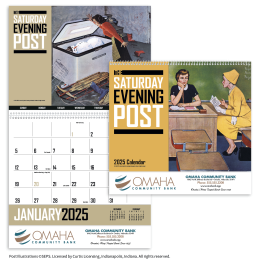 Premium Appointment Calendar - The Saturday Evening Post