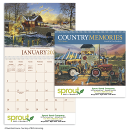 Premium Appointment Calendar - Country Memories