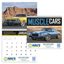 Premium Appointment Calendar - Muscle Cars