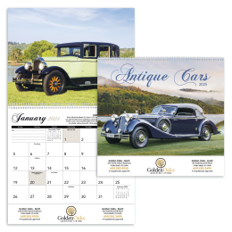 Custom Premium Appointment Calendar -  Antique Cars